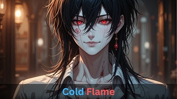 Cold Flame - voidHalfDemon | Official Lyric Video | AI-Generated | Copyright-Free Music