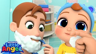 baby john wants be like dad little angel friends kid songs