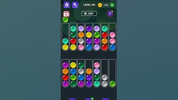 Ball Sort Master Game Level - 158 Without Boosters | Puzzle Game | #entertainment #puzzle #games
