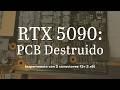 La RTX 5090 de fábrica, no soporta doble alimentación.