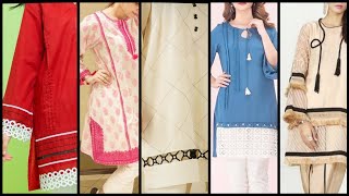 Trendy And Beautiful 55 Summer Fashion Idea's For Kurti,Sleeves ghaira Trouser Designs 2020