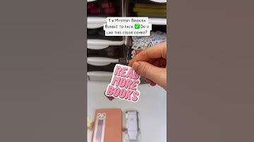 👆🏼Link to order 🫶🏼🧡🍑 mystery bookish bundle asmr packing #bookishbundle #asmrpacking