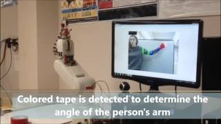 Robotic Arm Shadowing by Sulabh Kumra and Erin Sullivan, EE Students, RIT screenshot 4