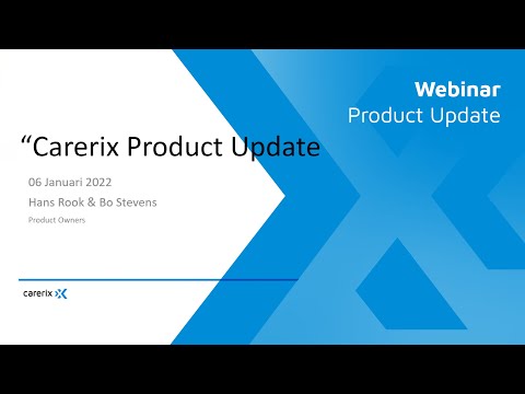 Carerix Product Update 6 january 2022