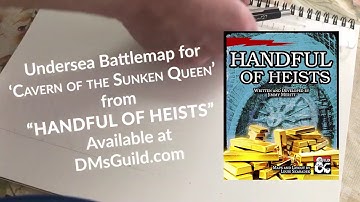 Battle Map Drawing Time-lapse - D&D -Umberlee