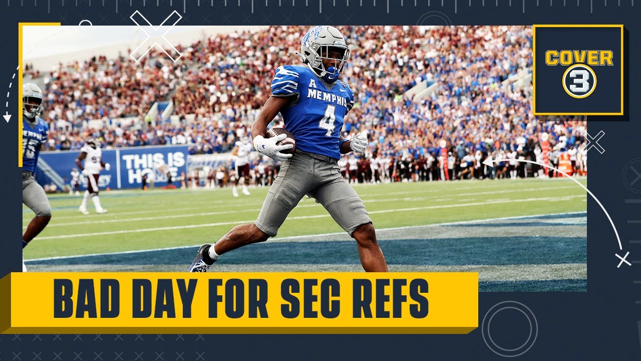 WOW! SEC officials APOLOGIZE for blown calls in Memphis-Mississippi State | Cover 3 College Football