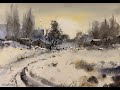 watercolor painting demo by javid