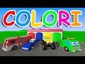 Impara i colori con i mezzi stradali - AlexKidsTV