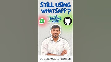 Don’t Share Code Like a Noob 😅 | Use GitHub! #fullstacklearning   #DheerajTips #codinglife