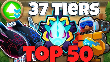Top 50 Elite Ranked Firing Range in 37 Tiers (BTD6 Boss Tutorial)
