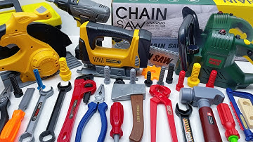 13 min to open the box, satisfied with the electric screwdriver, screw assembly toolbox | Toy Review