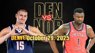 Information Denver Nuggets vs New Orleans Pelicans Full Game Highlights   October 29, 2025   NBA Season Update