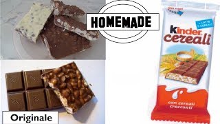 KINDER Cereali HomeMade