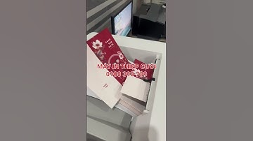 MÁY IN THIỆP CƯỚI - THIỆP MỜI - DECAL MÀU - PHONG BÌ... IN NHANH - GỌN - BỀN MÀU...