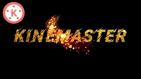 Kinemaster Golden Text Animation Tutorial