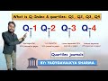 What is qindex  quartiles q1 q2 q3 q4