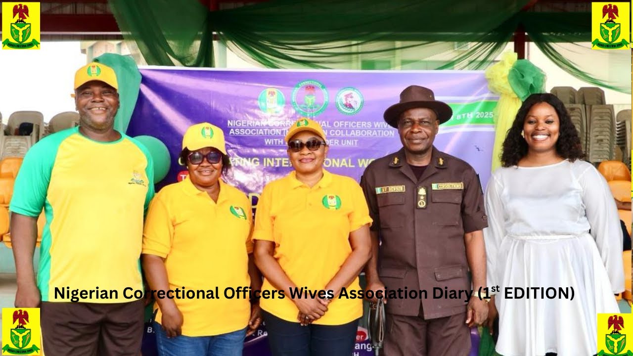 Nigerian Correctional Officers Wives Association (NICOWA) Diary ( 1st EDITION)