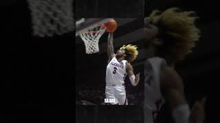 JD Davison CRAZY DUNK In First College Game 🤯🔥 #Shorts