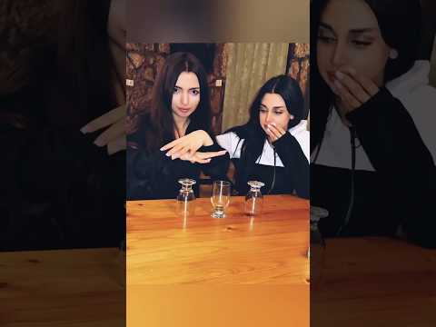 الفتاة التي خدعة الجميع باستخدام تلاتة كؤوس فقط  اكسبلور ترند اهميه سحر خدعة 