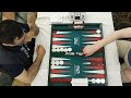 Backgammon. Чемпионат России. 1/4  финала нижней сетки. Магерамов (белые) - Азизов (красные)