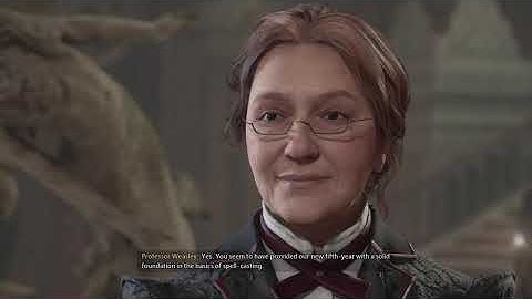 Hogwarts Legacy Walkthrough - Part 2 - First Classes - No Commentary