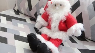 PAPAI NOEL DE MEIA COMO FAZER- SANTA CLAUS HOW TO DO # PARTE 1