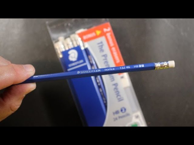 School Supply Season : Staedtler Norica 2HB Blue Premium Pencil Review