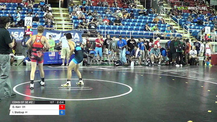 Junior GR 120 Consi of 32 #2 - Derrik Kerr (OR) vs...