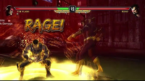 Mortal Kombat vs DC Universe - Walkthrough - Part 1 - Chapter 1: The Flash [HD]