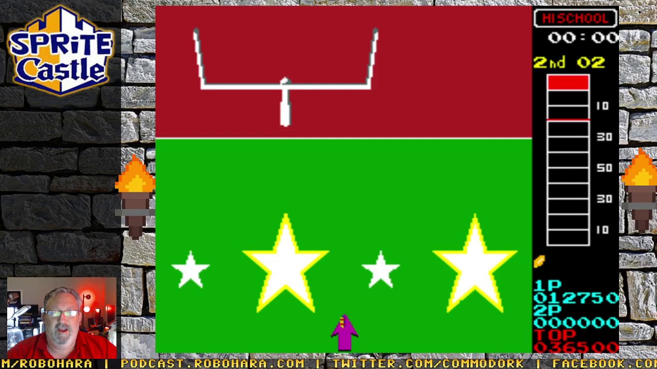 Sprite Castle Plays 10-Yard Fight (Arcade) - YouTube