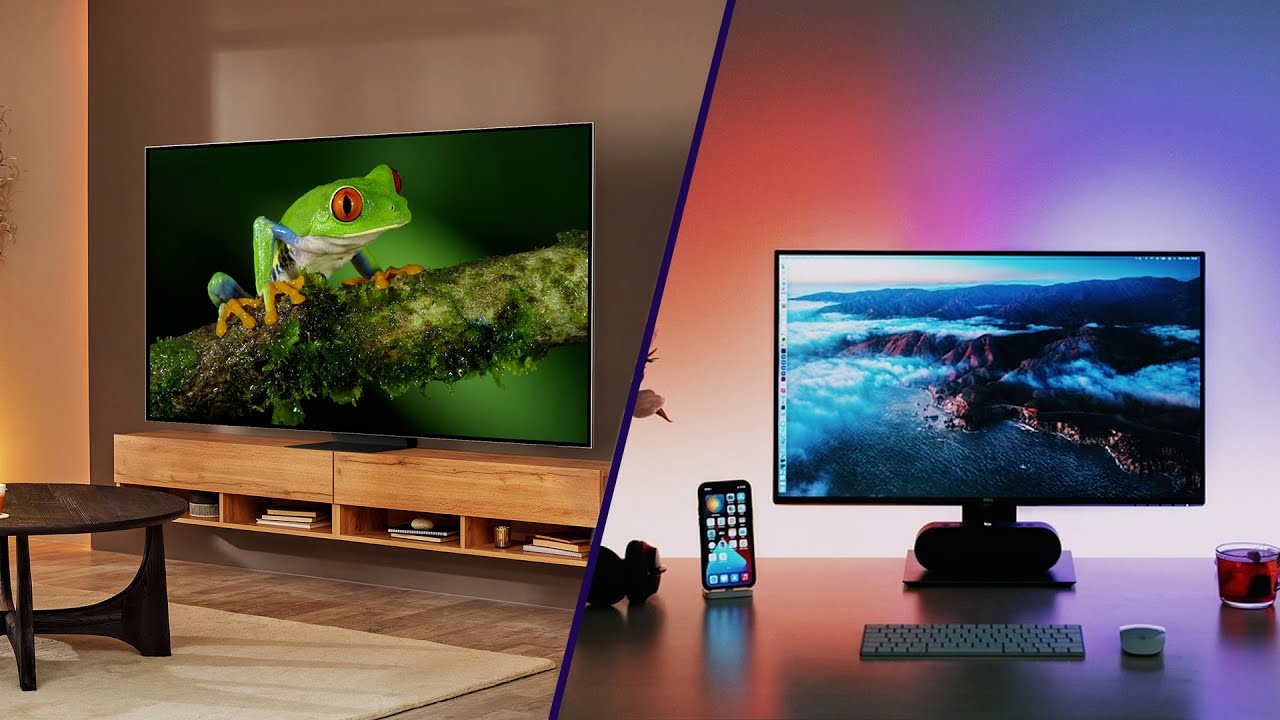 What's the difference between a smart monitor and a smart TV?