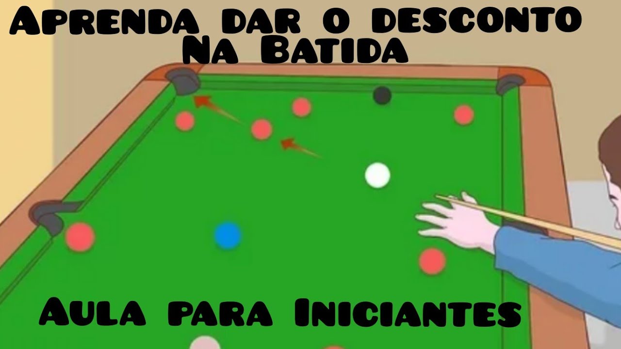 Segredo do Desconto na batida técnica,..🎱