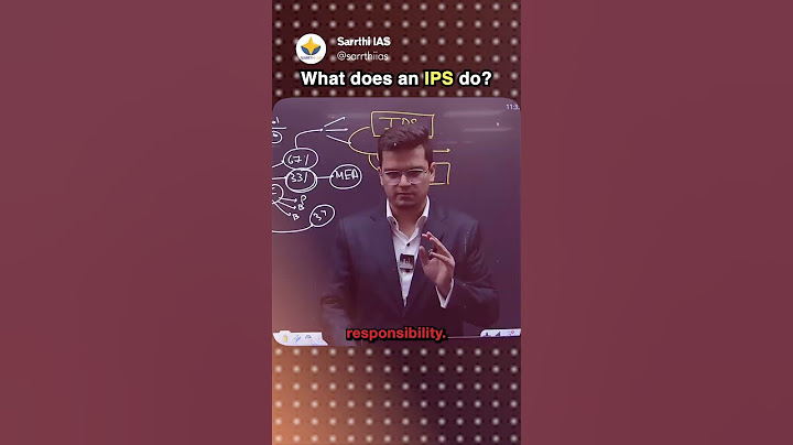 একজন আইপিএস অফিসার আসলে কি করেন?