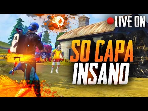 FREE FIRE AO VIVO - FILHO DO STEIKE??