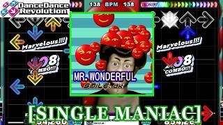 Ddr 3Rd Mr. Wonderful Smile.dk Single Maniacssr 譜面確認Clap