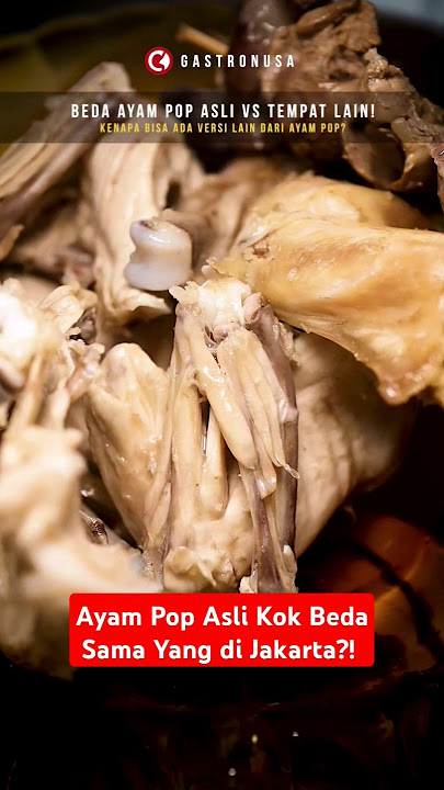 Ayam Pop Asli RM Family Benteng Kenapa Beda Sama Ayam Pop Jakarta?! Haber YB - Induak Samang