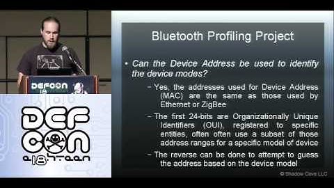 DEF CON 18  JP Dunning  Breaking Bluetooth by Being Bored