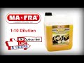 Diy  cleaning car carpets at home with mafra pulimax  110 dilution  great detailing product