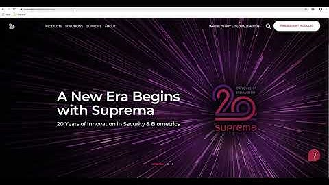 Download & Install BioStar 2