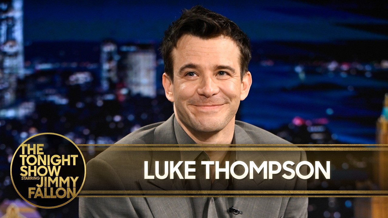 Luke Thompson Teaches Jimmy a Romantic Bridgerton-Style Dance | The Tonight Show