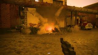 Barrels explode and destroy HOW
