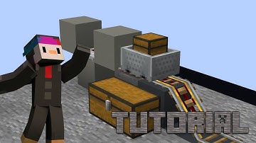 How to build an easy minecart unloading station in Minecraft | Highaz