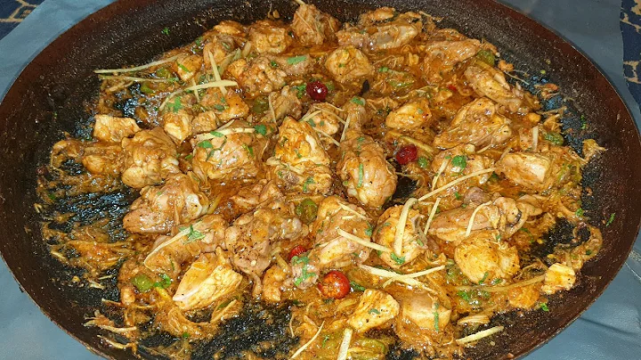 Рецепт особого блюда Курица Карахи Батта