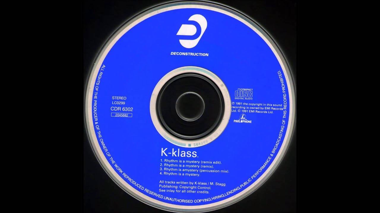 K-Klass - Rhythm Is A Mystery (Remix) HQwav