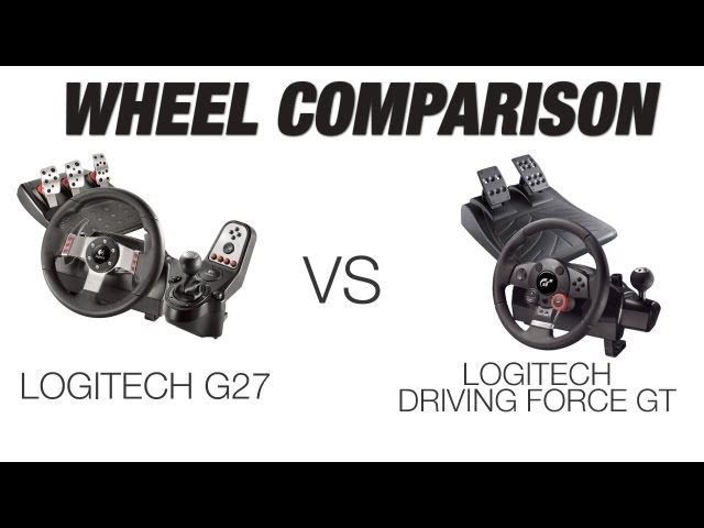 Logitech Driving Force GT vs Logitech G27 - Comparison 
