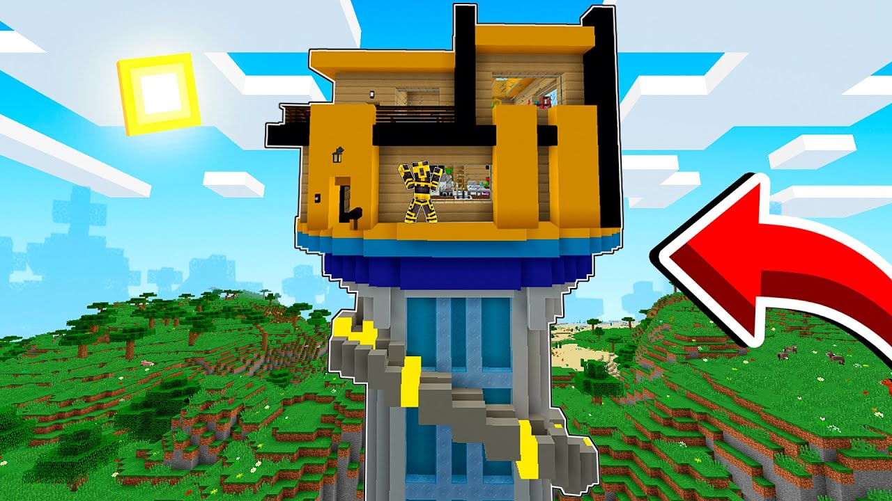 APARECE LA CASA DE MASSI EN LA TORRE DE LA PAW PATROL EN MINECRAFT 😱