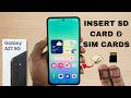 How To Insert SD Card With SIM Card On Samsung Galaxy A27