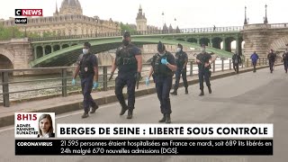 Berges de Seine : liberté sous contrôle pour les Parisiens