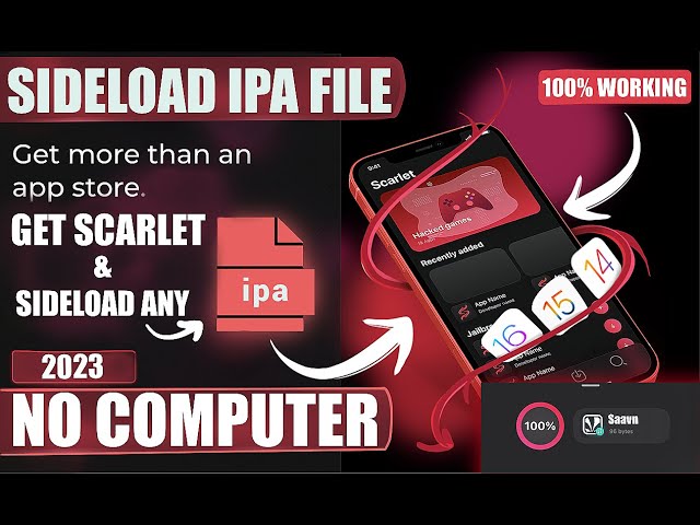 Download Scarlet App (IPA Installer) on iPhone - Sideload IPAs for FREE