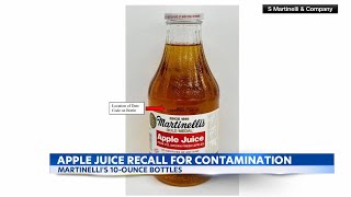 Martinelli's apple juice recalled for mold risk